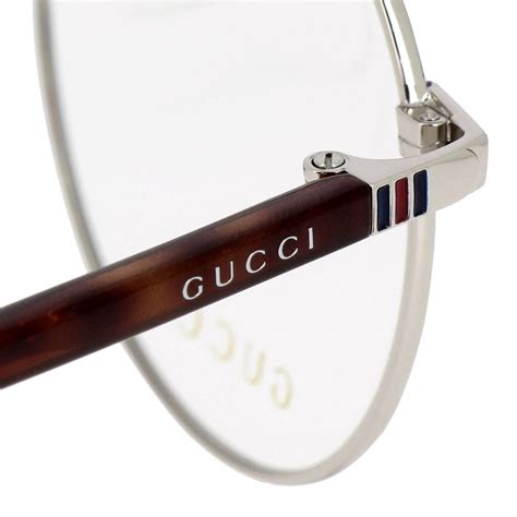 occhiali da vista gucci metallo|porta occhiali gucci uomo.